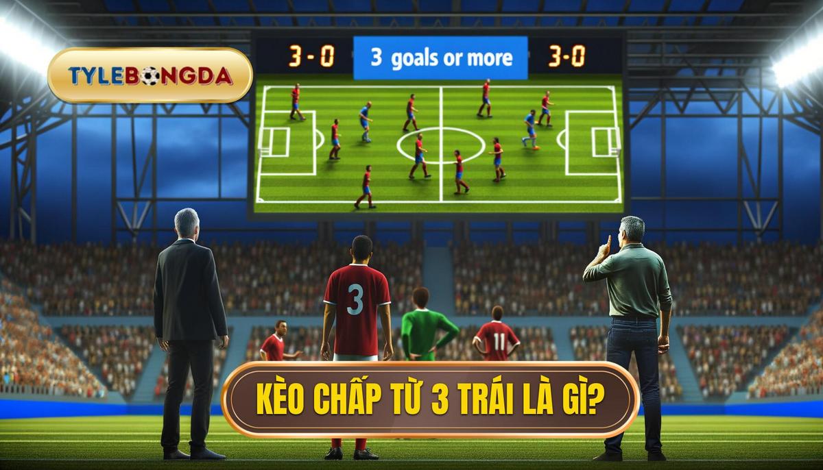 Kèo chấp 3 trái trở lên là gì_