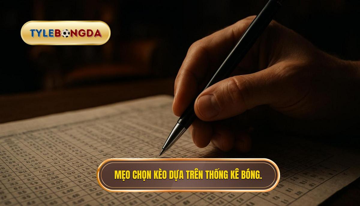 Mẹo chọn kèo dựa trên thống kê kiểm soát bóng: Phân tích chuyên sâu 3 Mẹo chọn kèo dựa trên thống kê kiểm soát bóng cho kèo chấp (Handicap)