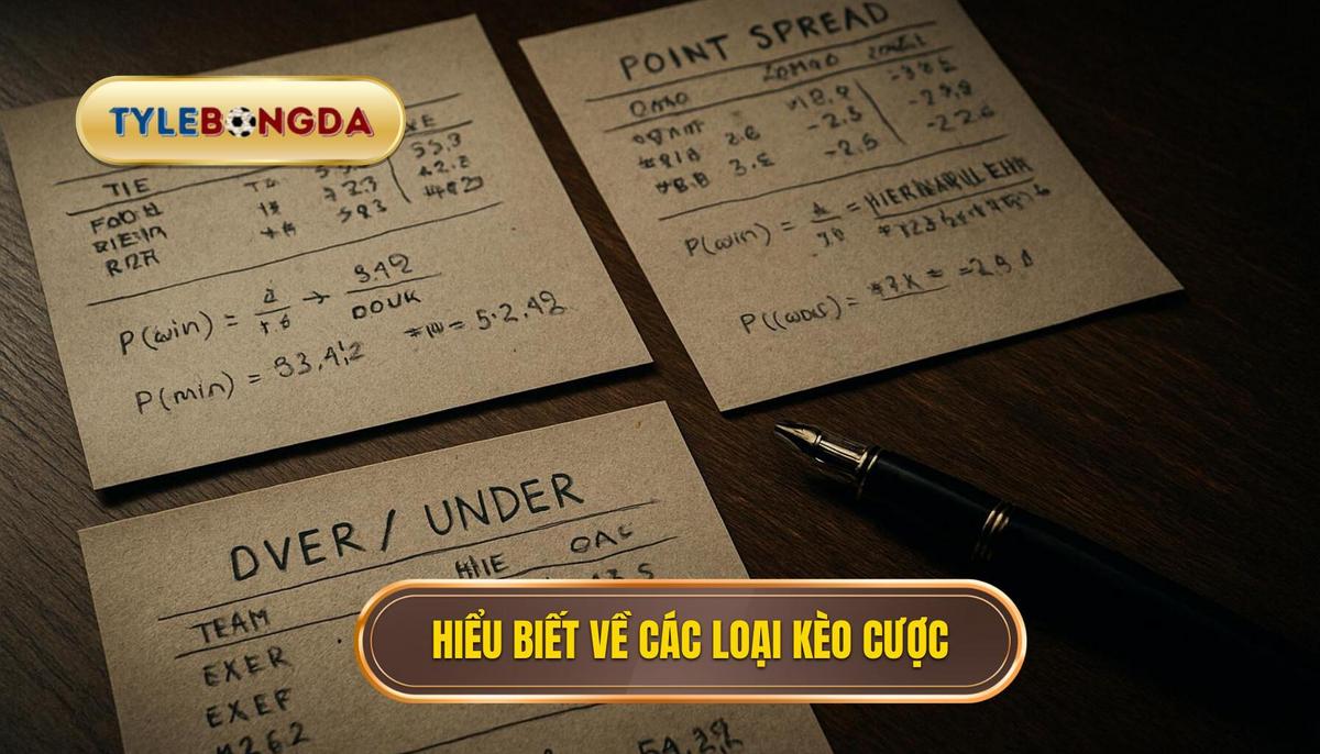 Thấu hiểu bản chất của các loại kèo cược phổ biến