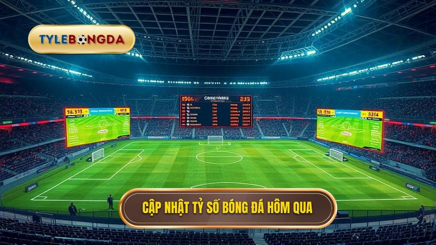 Cập nhật tỷ số bóng đá hôm qua tại các giải đấu hàng đầu