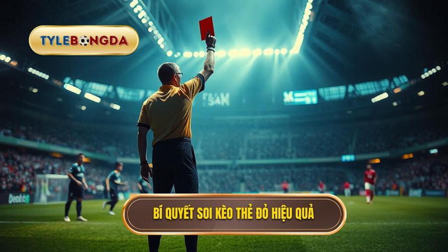 Chiến thuật và cách đánh kèo thẻ đỏ hiệu quả từ cao thủ