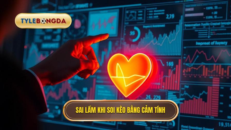 Soi kèo dựa trên cảm tính thay vì số liệu thống kê