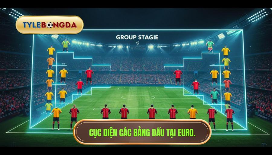 Phân tích cục diện các bảng đấu tại Euro