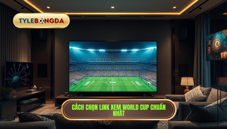 Cách chọn link xem trực tiếp World Cup hôm nay chất lượng cao